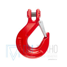 Крюк с вилочным креплением и защелкой TOR 
г/п 12,5 тн (W)