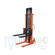 Штабелер гидравлический 1,5 т 1,6 м TOR CTY-E с раздвижными вилами