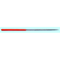 Надфиль Алмазный круглый L160х4 с обрезиненной ручкой 