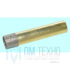 Сверло d10,5(10,0) трубчатое перфорированное с алмазным напылением АС20 125/100 2-слойное 1,28кар