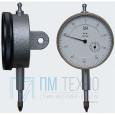 Индикатор Часового типа ИЧ-02, 0-2мм кл.точн.0 цена дел. 0,01 (с ушком) ТМ