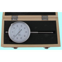 Индикатор Часового типа ИЧ-50, 0-50мм кл.точн.1 цена дел.0.01 d80мм (без ушка) 