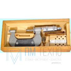 Микрометр Резьбовой со вставками  МВМ-100, 75-100 мм (КРИН) г.в.1985-1988
