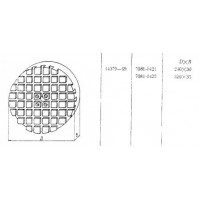 Плита Круглая d 240х 30 с Т-образными пазами 8мм (7081-0421) ГОСТ 14379-69 (восстановленная)