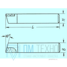 Резец Проходной упорный прямой 25х16х140 ВК8
