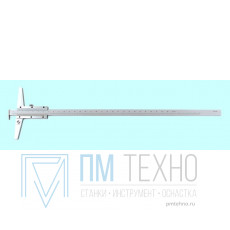 Штангенглубиномер 0- 150мм ШГ-150, цена деления 0.05 с зацепом толщиномером 