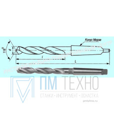 Сверло d 17,25  к/х Р6М5К5