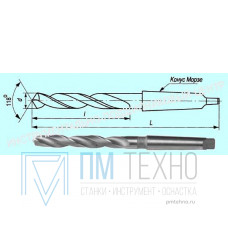 Сверло d 12,0  к/х Р18 