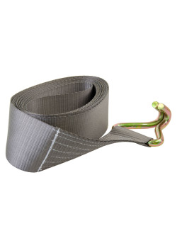 Ремень стяжной TOR 5,0/10,0 т 12,0 м 100 мм (серый)