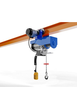 С ТЕЛЕЖКОЙ таль электрическая TOR PA 600/1200 кг 30/15 м