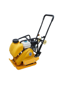 Виброплита TOR C-60Т(X) 68кг, 15кН (Loncin) бак, коврик, колесный комплект
