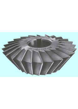 Фреза Двухугловая несимметричная  63х12х22мм, 70°(55°+15°) Р6М5 Z=22
