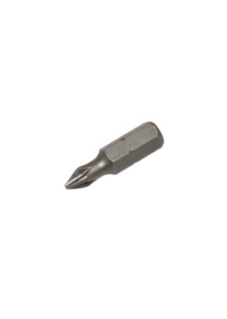 Биты крестовые РН1х 25мм S2 с насечкой DIN3126 хв-к С1/4 PROFI 