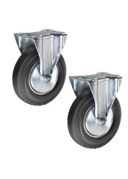 Колесо неповоротное резина FC 63 160 мм (F)