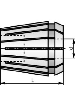 Цанга d12,0  ER32  L40мм  DIN 6499 