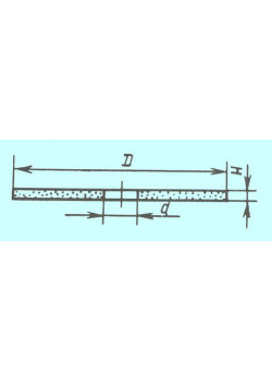 Круг отрезной армированный 125х0,8х22 А60 S BF (по металлу и нерж. стали) HAMMER FLEX