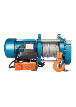 Лебедка TOR CD-1000-A (KCD-EC-1000 kg, 220В) с канатом 
30 м (алюминиевый корпус)