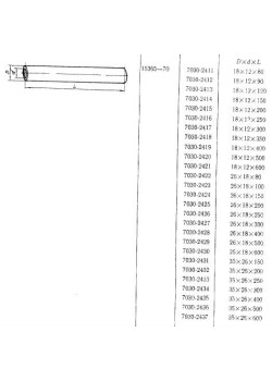 Валик D 26х 18х300 (7030-2427) ГОСТ 15365-70