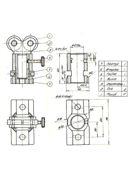 Домкратик  90х 45х 60 с 2-мя роликами (УЗСП-90)