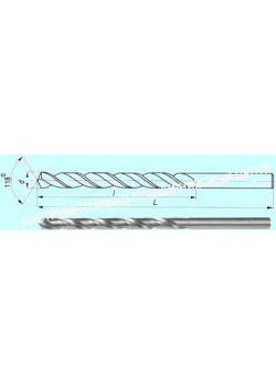 Сверло d  2,2 х 59х90  ц/х  Р6М5  удлиненное ГОСТ 886-77 (2300-0005)