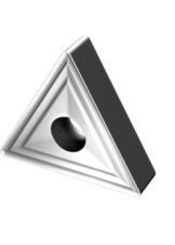 Пластина TNUM  - 160408  ВК8 (В35) трехгранная dвн=4мм (01114)  со стружколомом