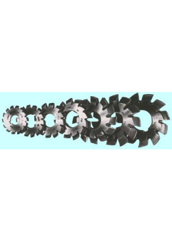 Фреза m 3,0 №2 80х27х11,0 Р6М5 20 град ,Z=12 