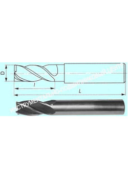 Фреза Концевая d 4,0х19х51 ц/х Р6АМ5 Z=4 