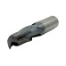 Фреза Концевая d20x45х100 ц/х  тв. сплав Z=2 цельная покрытие AlTiN