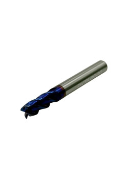 Фреза Концевая d 6,0х15х 50 ц/х тв. сплав Z=4 цельная покрытие nACo-blue