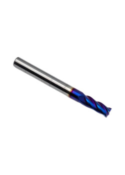 Фреза Концевая d 5,0х13х 50 ц/х тв. сплав Z=4 цельная покрытие nACo-blue