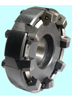 Фреза Торцевая насадная 100х32 с мех. крепл. 5-гран.пластин (PNUM-110408 dвн=6мм) ВК8, Z=8