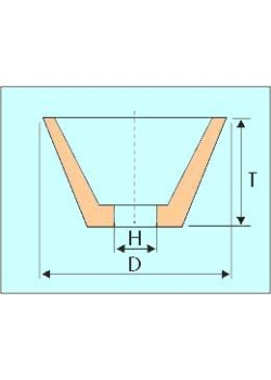 Круг ЧК  80х32х20 64С 25 СМ (GC F60 K-L) (ВАЗ)