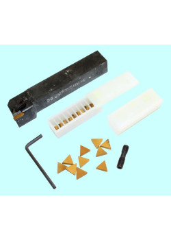 Проходной отогнутый 25х25х150(CTGPR 25 25-М16 Н1 с 3-х гр. пласт.без отв. ПВ1255 (+к-т 20шт)