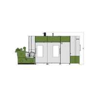 Горизонтальный обрабатывающий центр SGH500