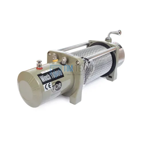 Лебедка автомобильная TOR ЛА S10000 г/п 4536 кг 28 м 12V BASE