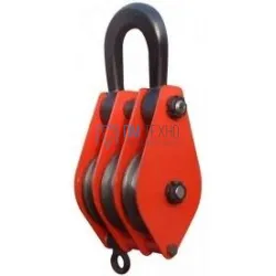 Блок монтажный трехрольный с ушком HQLK 3-50 К3 50т