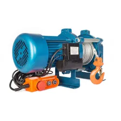 Лебедка TOR ЛЭК-300 E21 (KCD) 300/600 кг 220 В с канатом 70/35 м (T)