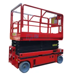 Подъемник ножничный самоходный с выдвижной платформой аккумуляторный 320 кг, 10/12 м, 24/330 В/Ач TOR AMSL1012 Li-ion DC