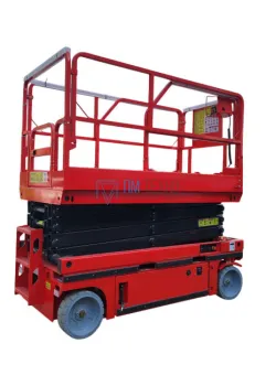 Подъемник ножничный самоходный 230 кг 6/8 м TOR AMSL0608 DC аккумуляторный (G)