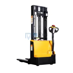 Штабелер самоходный 1,5 т 2,0 м TOR WSS15H-2000SC PRO Li-ion 24/60 В/Ач с раздвижными вилами и опора