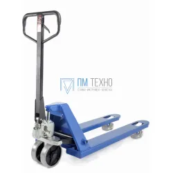 Тележка гидравлическая 2500 кг 1150 мм резиновые колеса TOR AC (серия G)