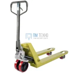 Тележка гидравлическая 2500 кг 800 мм полиуретановые колеса TOR AC (серия J)