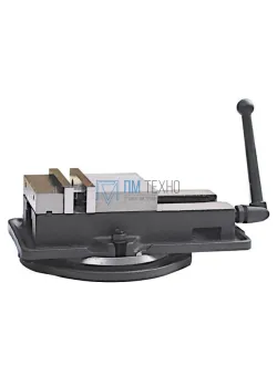 Тиски Станочные 125мм прецизионные стальные повор. ход 125мм / / и перпенд. 0,025/100 (QМ16125) 