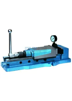 Тиски Станочные 150мм гидравлические, ход 320мм, HRC 50-60, // 0,025/100мм (Q52150L) 