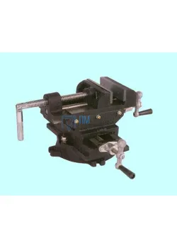 Тиски Станочные 100мм координатные с 2-мя суппортами поворотные  (Q97100В) 