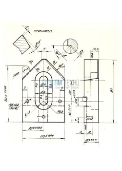 Планка  90х 60х 20 призматическая под паз 12мм (ДСП-31) (восстановленная)