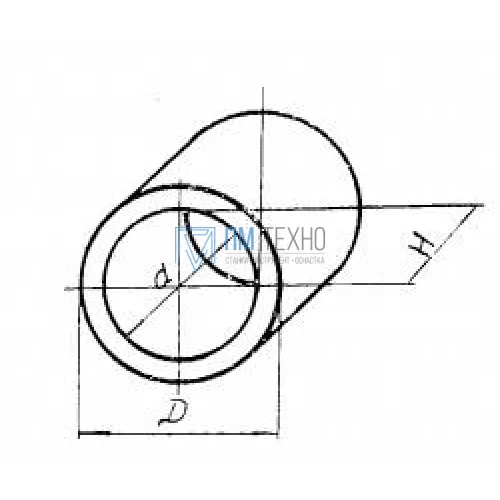 Втулка Кондукторная D 18х  5,8х 20 ГОСТ 15362-70