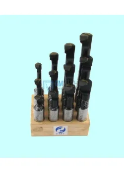 Комплект из  12шт  dхв.18мм Dрасточки12-120мм ВК8  для глух. отв. к расточным головкам 