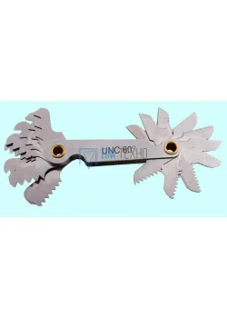 Набор резьбовых шаблонов для дюймовой резьбы UNC 60° из 21шт. (4-64) 