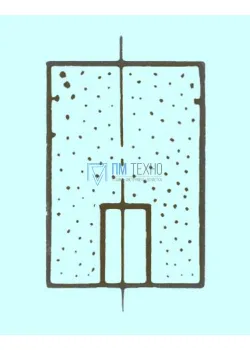 Головка абразивная  6х10x2х 6 ГЦ 39А 16 СТ без хвостовика